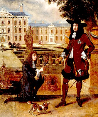 Charles II Presented with Pineapple